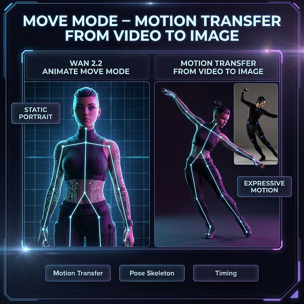 WAN 2.2 Animate Move Mode