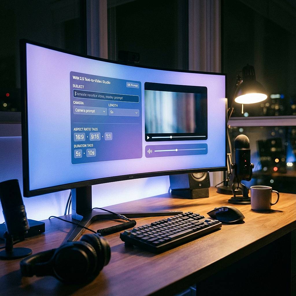 WAN 2.5 Text-to-Video Studio